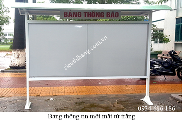 bảng măt trắng mái che